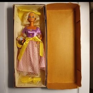 Spring Blossom Barbie First In A Series Doll